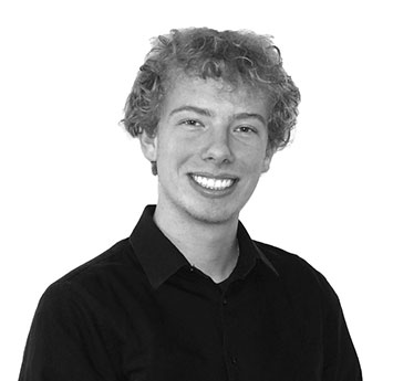 Portrait-Foto von Leonhard Fuchs Auszubildender bei BTW-IT